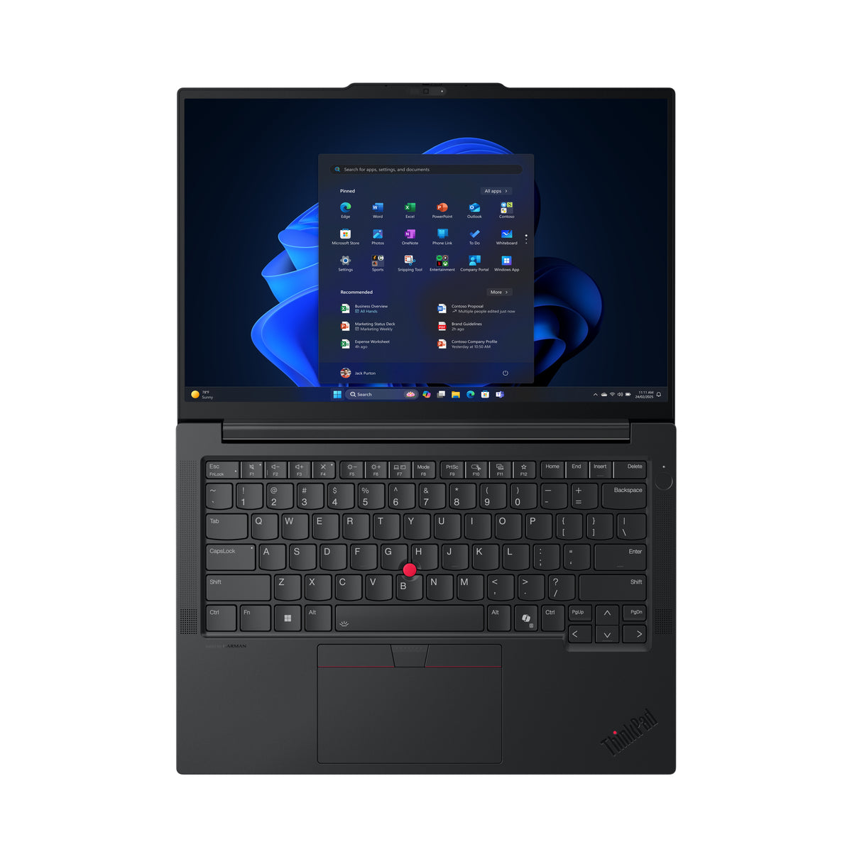 Lenovo ThinkPad E14 - Notebook - 14" - Core Ultra 5 225H / 1.7 GHz - 16 GB - DDR5 SDRAM - 512 GB - Integrated graphics - Windows 11 Pro Guatemala