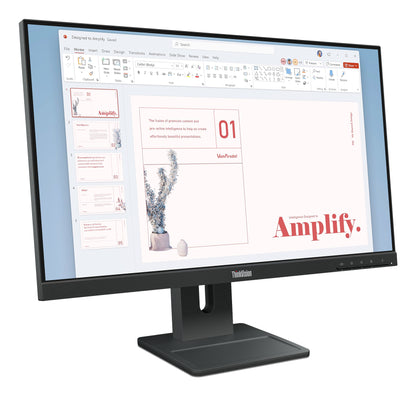 Lenovo ThinkVision E24-40 - 23.8" - 1920 x 1080 - DisplayPort / HDMI / VGA - 3-year limited warranty Guatemala