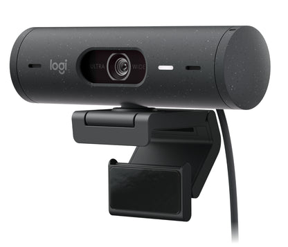 Logitech BRIO 500 - Webcam - color - 4 MP - 1920 x 1080 - 1080p 720p - audio - USB-C Guatemala