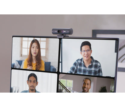 Logitech BRIO 500 - Webcam - color - 4 MP - 1920 x 1080 - 1080p 720p - audio - USB-C Guatemala