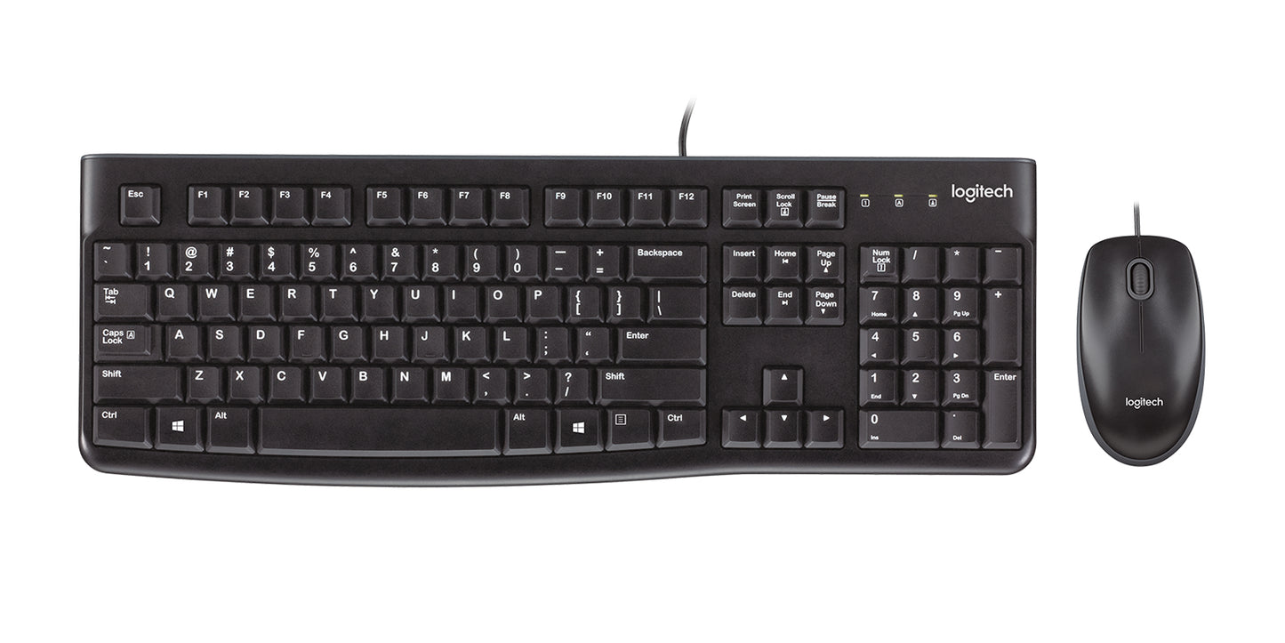 Logitech Desktop MK120 - Juego de teclado y ratón - USB Guatemala