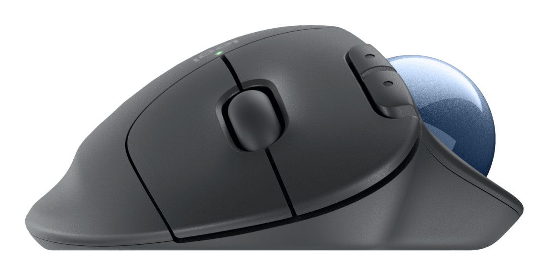 Logitech Ergo M575S Series - Mouse - Graphite+Blue Ball Bt Guatemala
