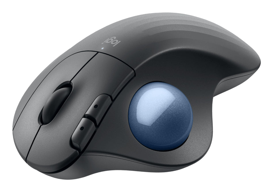 Logitech Ergo M575S Series - Mouse - Graphite+Blue Ball Bt Guatemala
