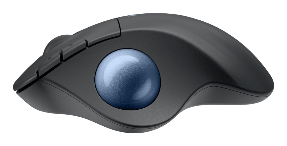 Logitech Ergo M575S Series - Mouse - Graphite+Blue Ball Bt Guatemala