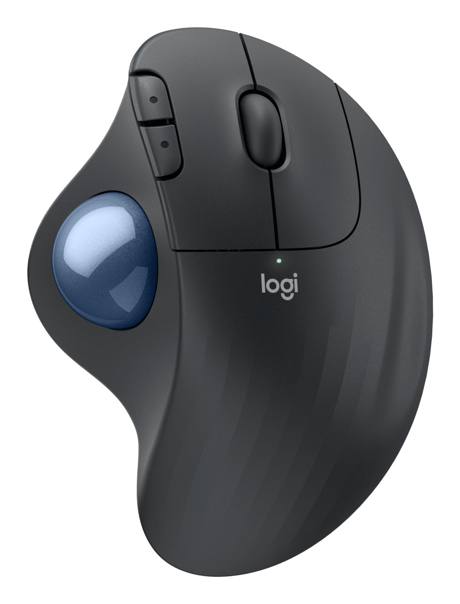 Logitech Ergo M575S Series - Mouse - Graphite+Blue Ball Bt Guatemala
