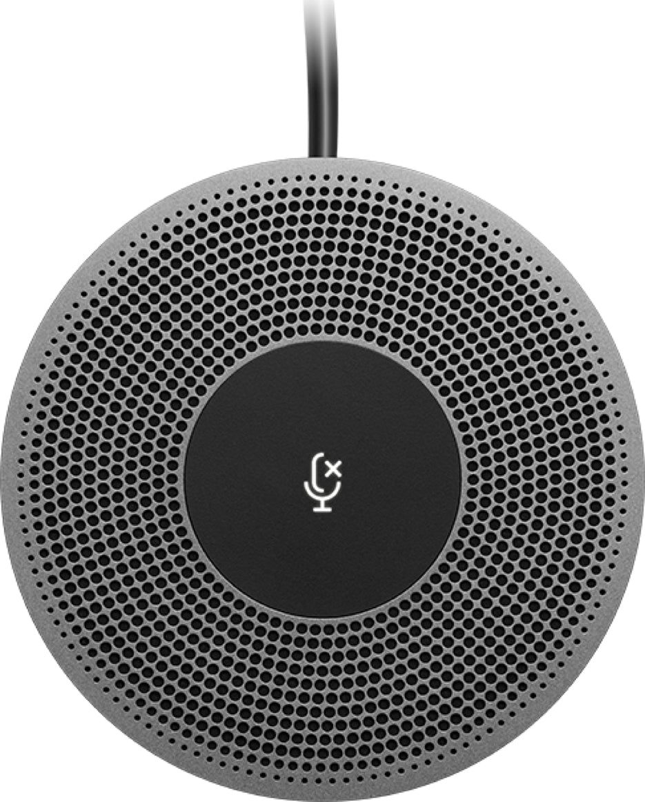 Logitech EXPANSION MIC FOR MEETUP - Micrófono - para Small Room Solution for Google Meet for Microsoft Teams Rooms for Zoom Rooms Guatemala
