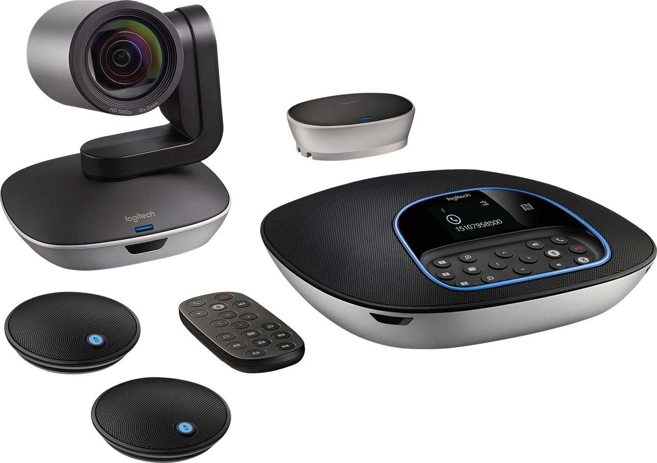 Logitech GROUP - Kit de videoconferencia - con Logitech Expansion Microphones Guatemala
