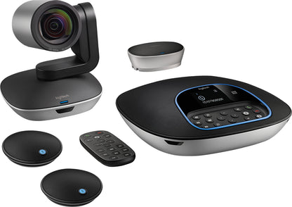 Logitech GROUP - Kit de videoconferencia - con Logitech Expansion Microphones Guatemala
