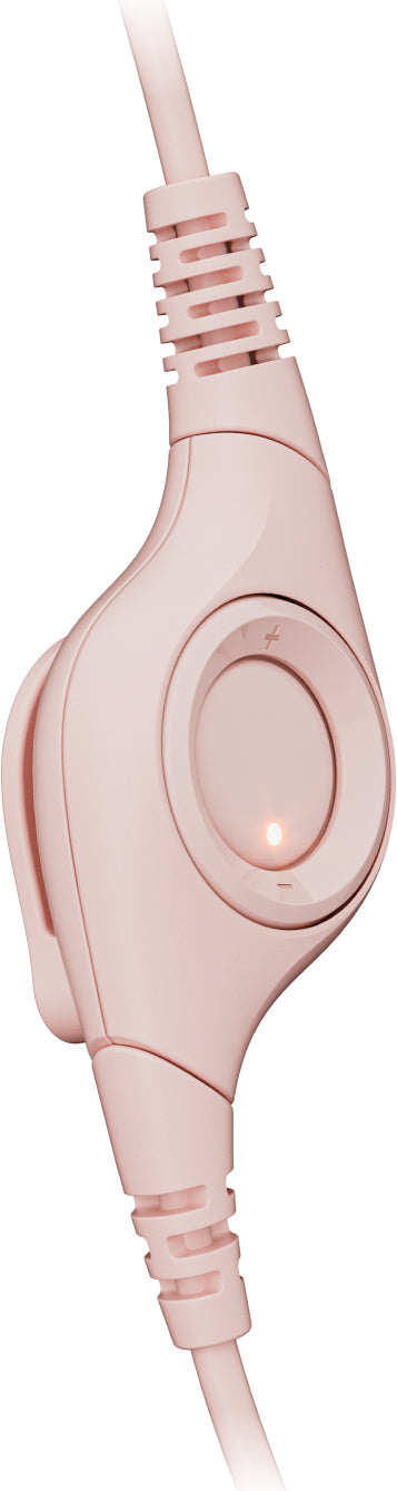 Logitech H390 Wired Headset for PC/Laptop, Rose - Headset - on-ear - wired - USB-A - rose Guatemala