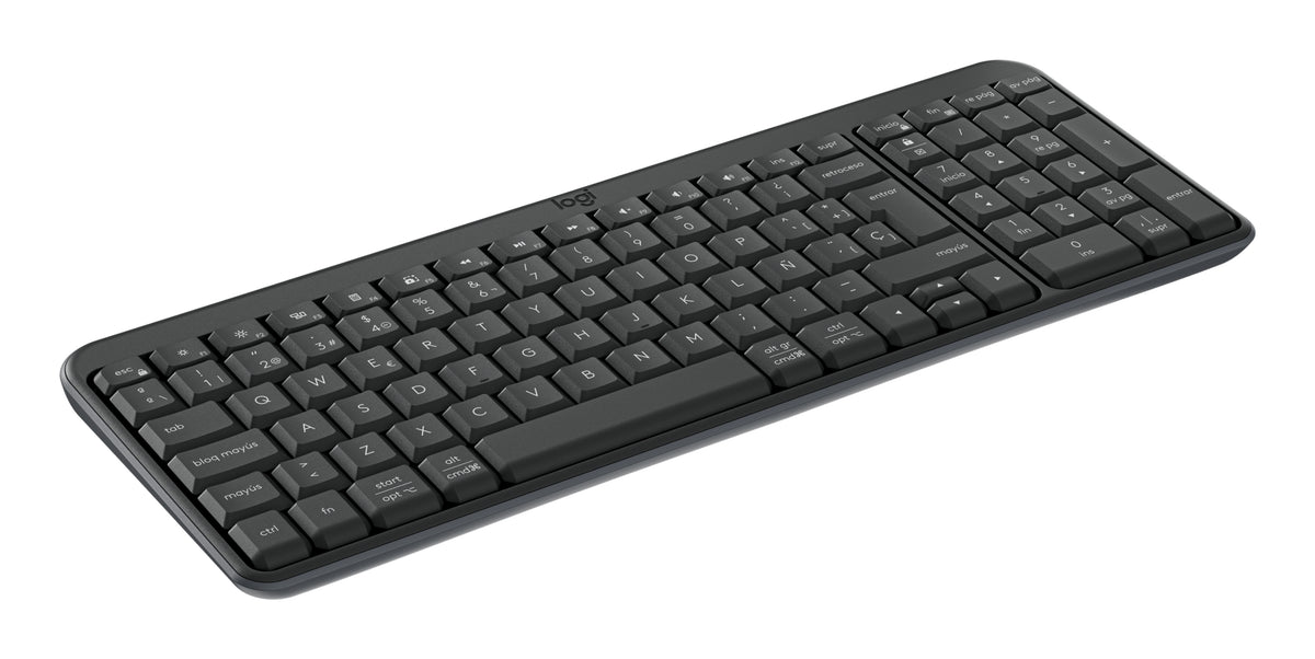 Logitech -K250 Compact Bluetooth Wireless Keyboard - Spanish - Graphite Guatemala