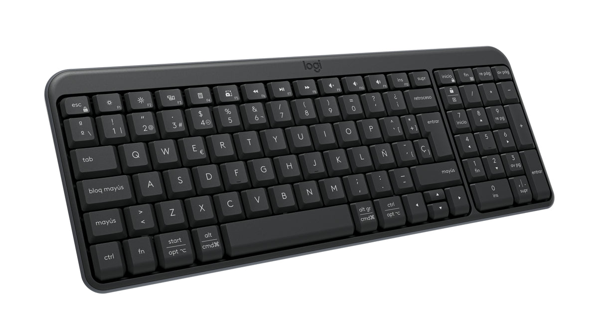 Logitech -K250 Compact Bluetooth Wireless Keyboard - Spanish - Graphite Guatemala