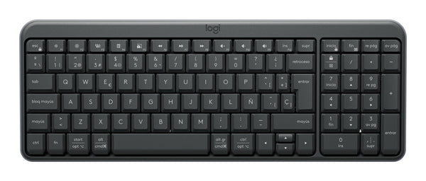 Logitech -K250 Compact Bluetooth Wireless Keyboard - Spanish - Graphite Guatemala