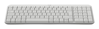 Logitech-K250 Compact Bluetooth Wireless Keyboard - Spanish Off-White Guatemala