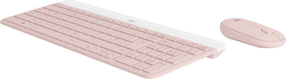 Logitech - Keyboard and mouse set - Spanish - Wireless - Rose Guatemala