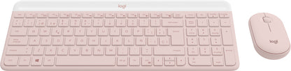 Logitech - Keyboard and mouse set - Spanish - Wireless - Rose Guatemala