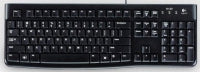 Logitech Keyboard K120 Spn Black USB Guatemala
