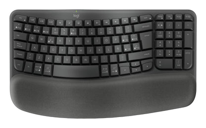 Logitech - Keyboard - Wave keys - Spanish - Graphite Guatemala