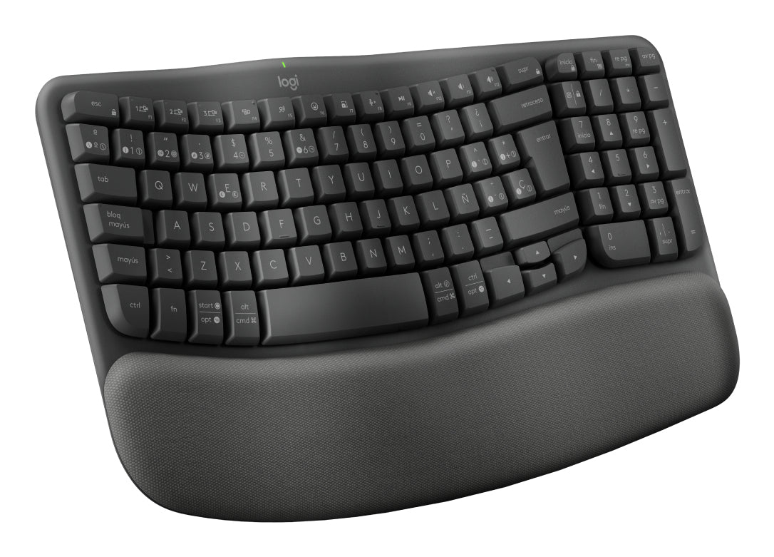 Logitech - Keyboard - Wave keys - Spanish - Graphite Guatemala