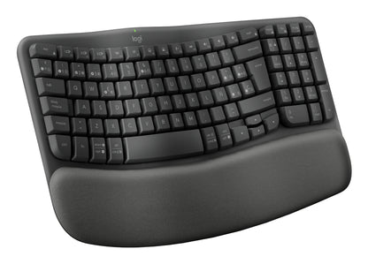 Logitech - Keyboard - Wave keys - Spanish - Graphite Guatemala
