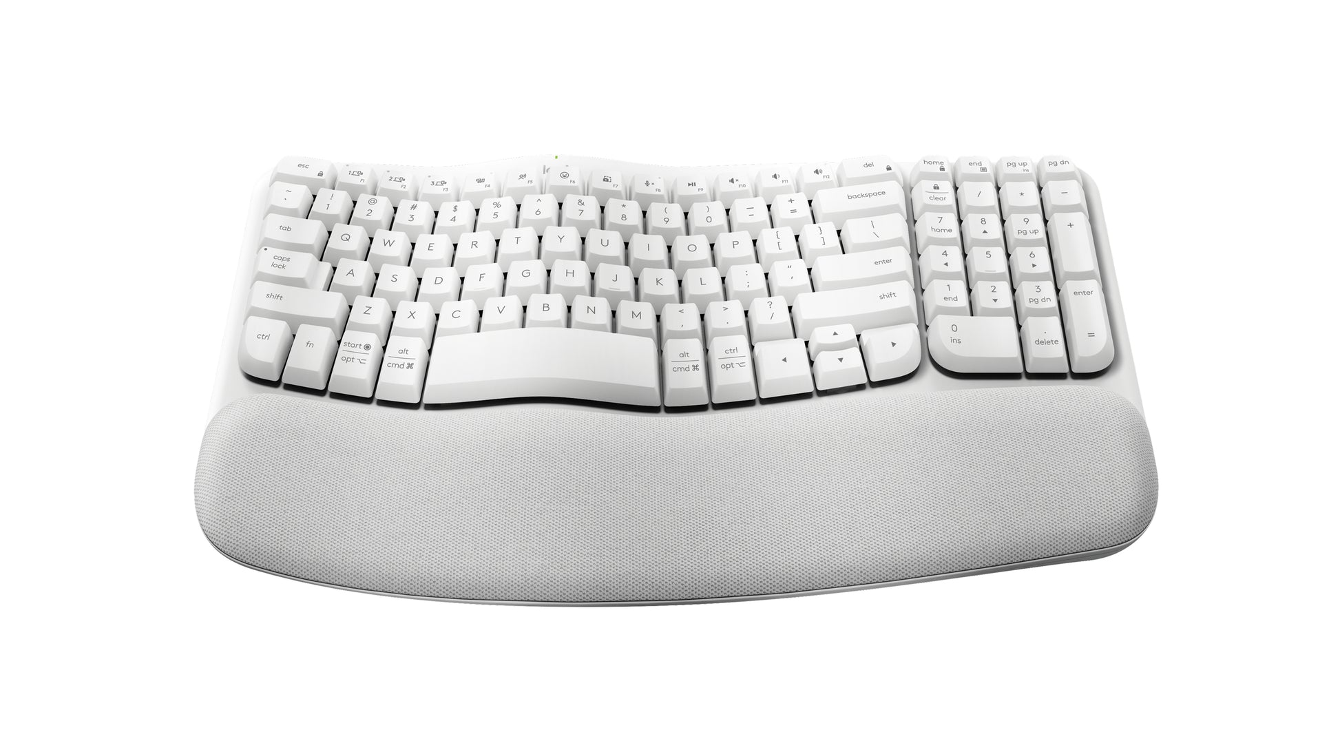 Logitech - Keyboard - Wave keys - Spanish - Off white Guatemala