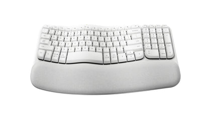 Logitech - Keyboard - Wave keys - Spanish - Off white Guatemala