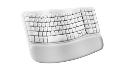 Logitech - Keyboard - Wave keys - Spanish - Off white Guatemala