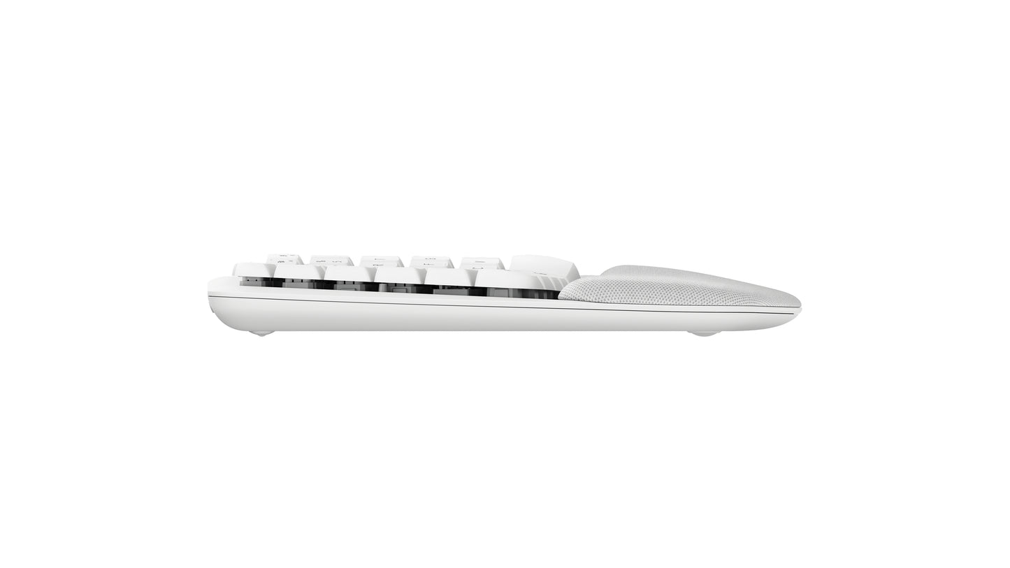 Logitech - Keyboard - Wave keys - Spanish - Off white Guatemala
