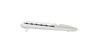 Logitech - Keyboard - Wave keys - Spanish - Off white Guatemala
