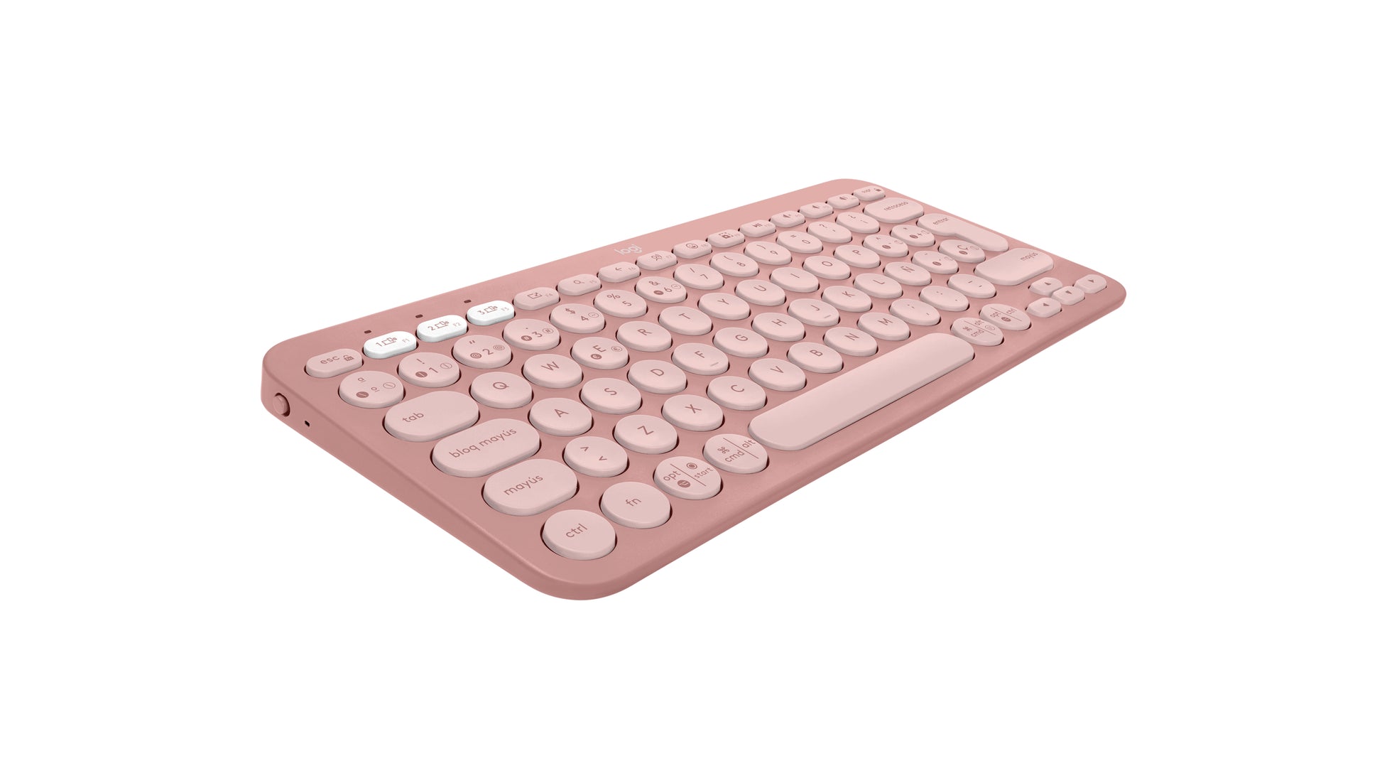 Logitech - Keyboard - Wireless - Rose - Con Bluetooth Guatemala