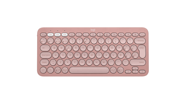 Logitech - Keyboard - Wireless - Rose - Con Bluetooth Guatemala