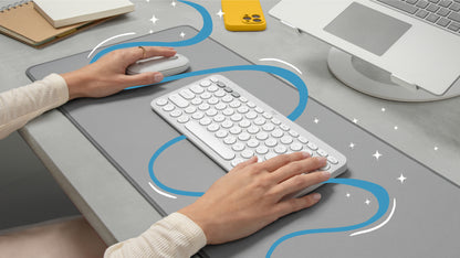 Logitech - Keyboard - Wireless - White Guatemala