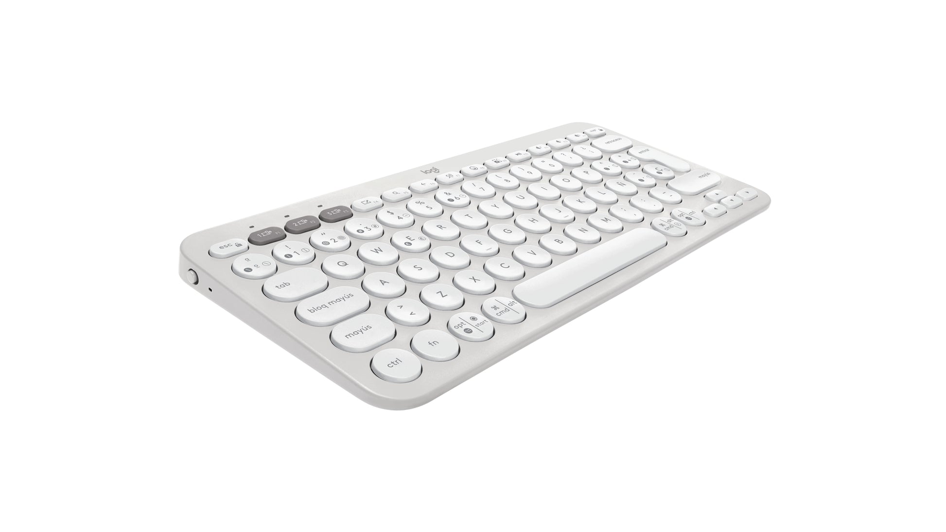 Logitech - Keyboard - Wireless - White Guatemala