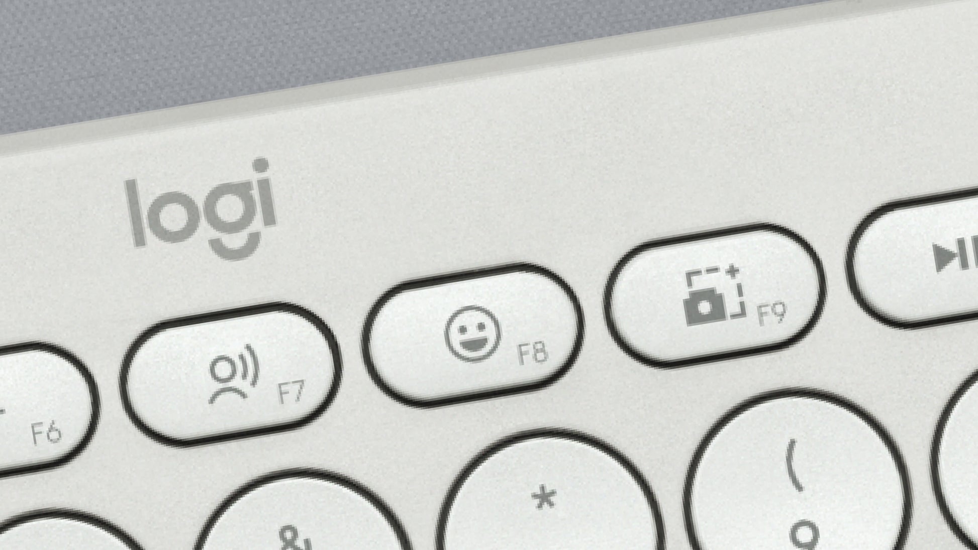 Logitech - Keyboard - Wireless - White Guatemala