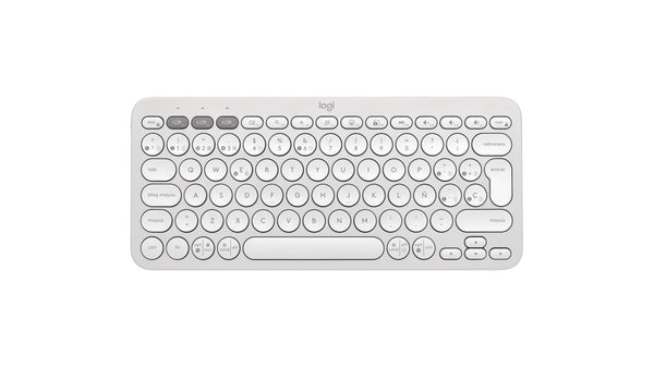 Logitech - Keyboard - Wireless - White Guatemala