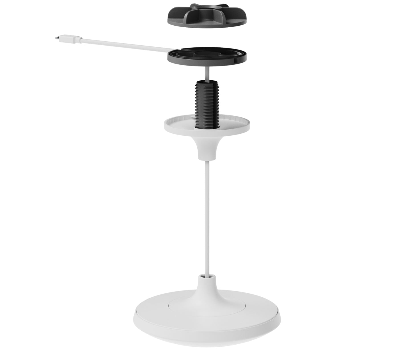 Logitech - Kit de montaje (montaje de techo soporte del micrófono) - para micrófono - blanco - se puede instalar en el techo colgante - para Rally Mic Pod Room Solution Large Guatemala