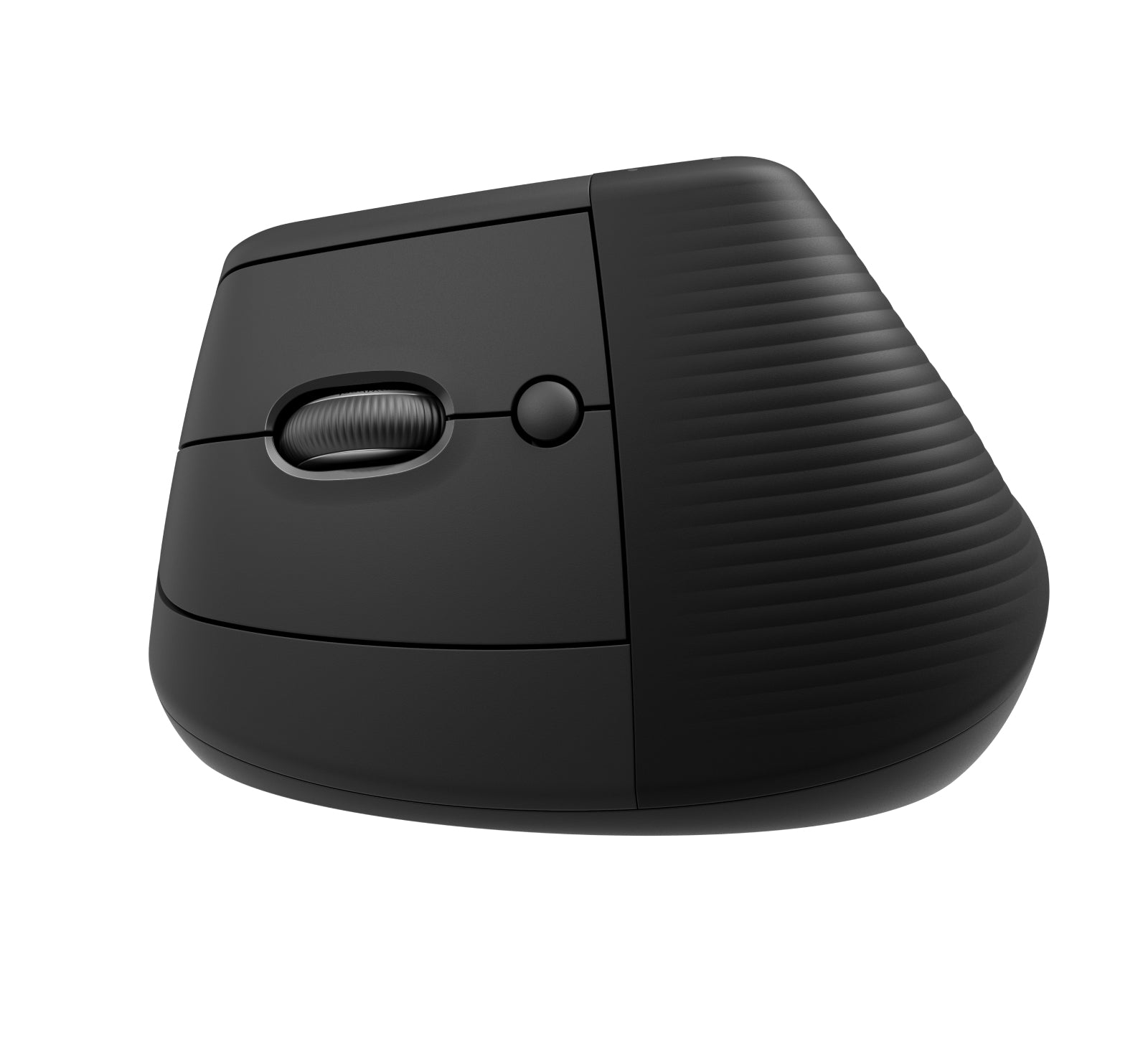 Logitech Lift Left Vertical Ergonomic Mouse - Ratón vertical - ergonómico - zurdo - 6 botones - inalámbrico - 2.4 GHz Bluetooth - receptor de USB Logitech Logi Bolt - grafito Guatemala