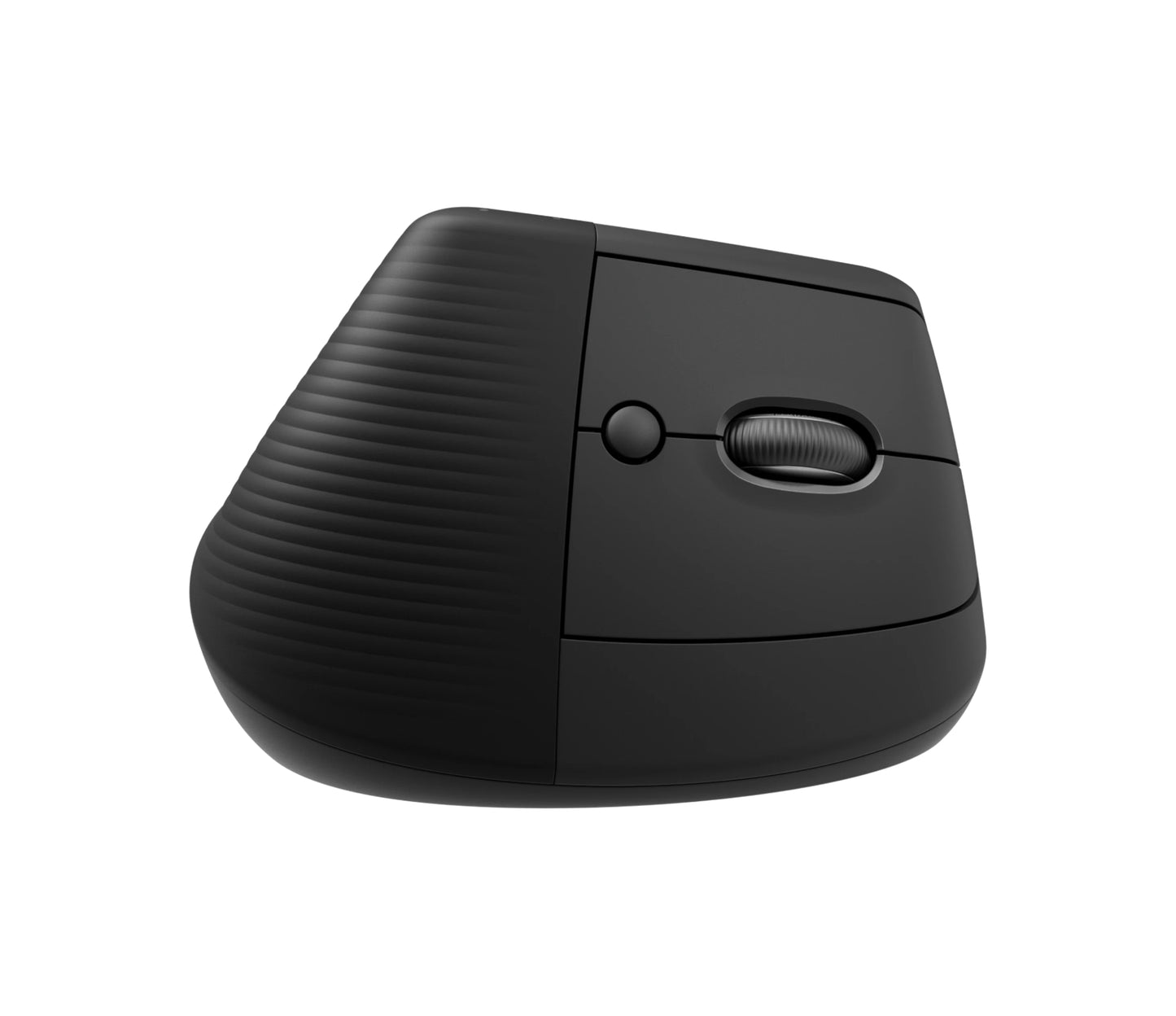 Logitech Lift Vertical Ergonomic Mouse - Ratón vertical - ergonómico - 6 botones - inalámbrico - 2.4 GHz Bluetooth - receptor de USB Logitech Logi Bolt - grafito Guatemala