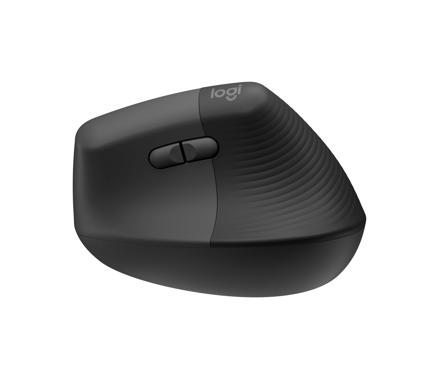 Logitech Lift Vertical Ergonomic Mouse - Ratón vertical - ergonómico - 6 botones - inalámbrico - 2.4 GHz Bluetooth - receptor de USB Logitech Logi Bolt - grafito Guatemala