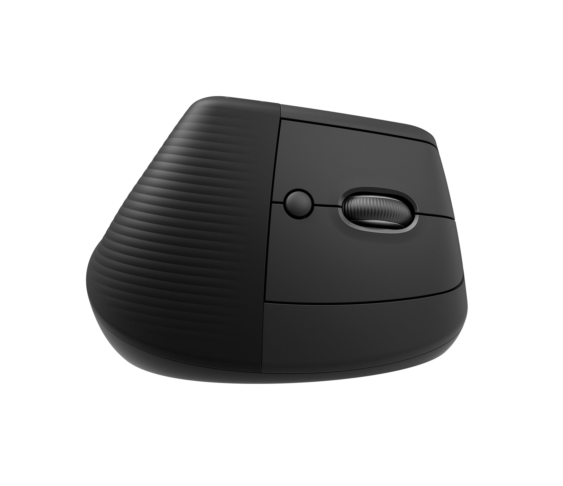 Logitech Lift Vertical Ergonomic Mouse - Ratón vertical - ergonómico - 6 botones - inalámbrico - 2.4 GHz Bluetooth - receptor de USB Logitech Logi Bolt - grafito Guatemala