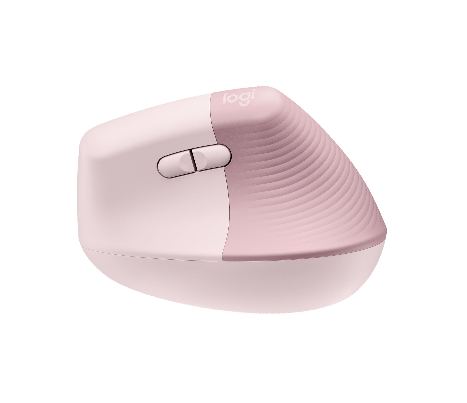 Logitech Lift Vertical Ergonomic Mouse - Ratón vertical - ergonómico - 6 botones - inalámbrico - 2.4 GHz Bluetooth - receptor de USB Logitech Logi Bolt - rosa Guatemala
