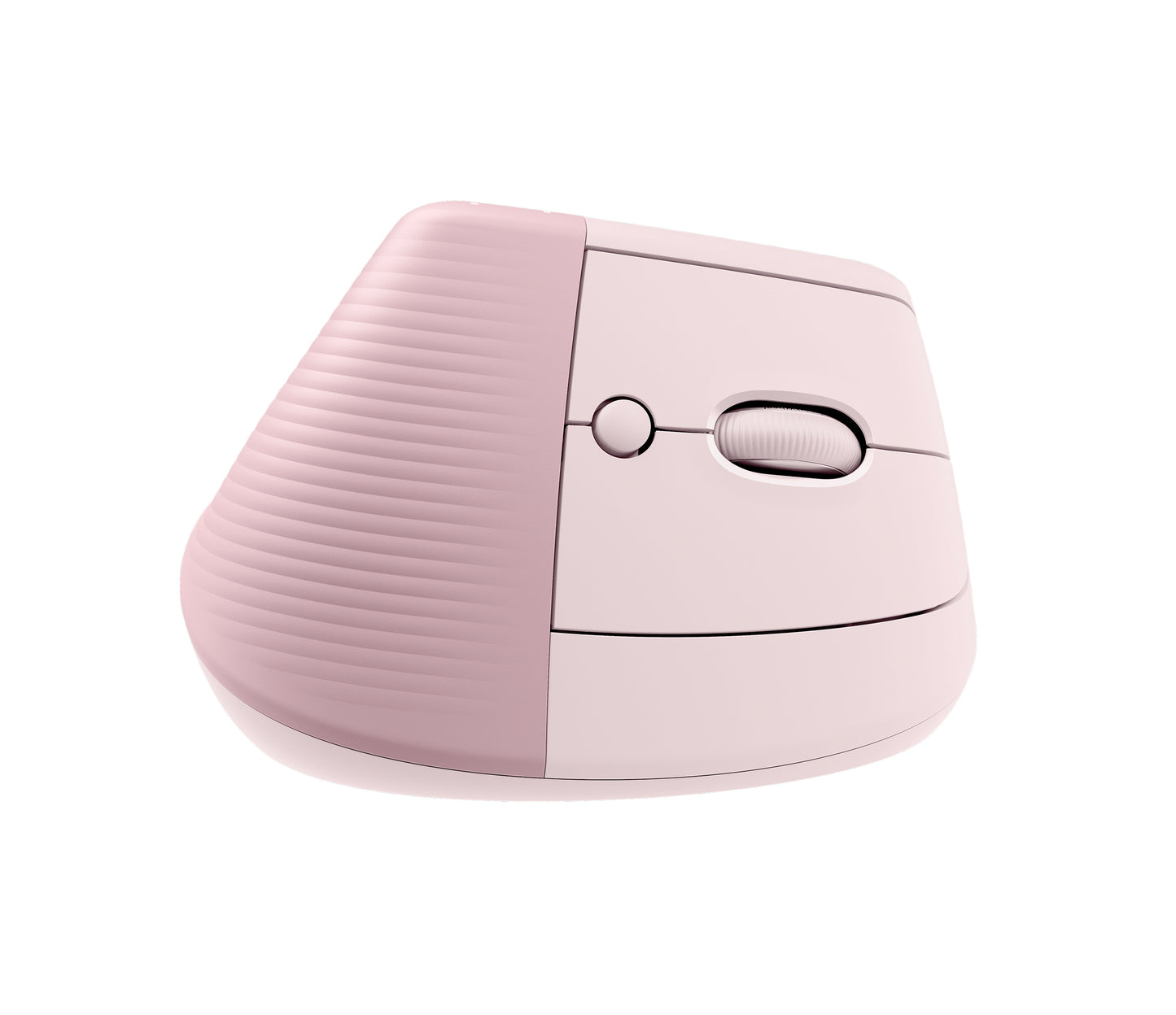 Logitech Lift Vertical Ergonomic Mouse - Ratón vertical - ergonómico - 6 botones - inalámbrico - 2.4 GHz Bluetooth - receptor de USB Logitech Logi Bolt - rosa Guatemala