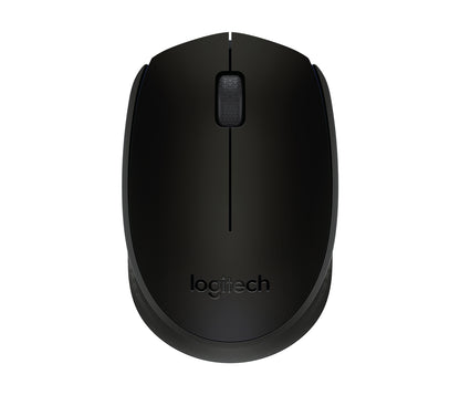 Logitech M170 - Ratón - diestro y zurdo - inalámbrico - 2.4 GHz - receptor inalámbrico USB - negro Guatemala