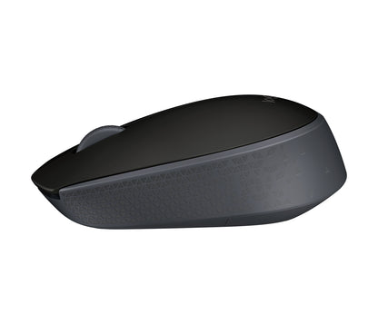 Logitech M170 - Ratón - diestro y zurdo - inalámbrico - 2.4 GHz - receptor inalámbrico USB - negro Guatemala