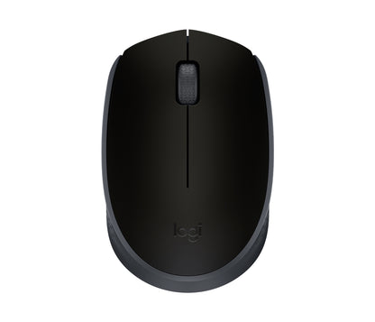Logitech M170 - Ratón - diestro y zurdo - inalámbrico - 2.4 GHz - receptor inalámbrico USB - negro Guatemala