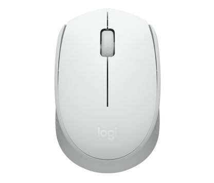 Logitech M170 Wireless Mouse Ambidextrous Off-white - Ratón - diestro y zurdo - óptico - 3 botones - inalámbrico - 2.4 GHz - receptor inalámbrico USB - blanco hueso Guatemala