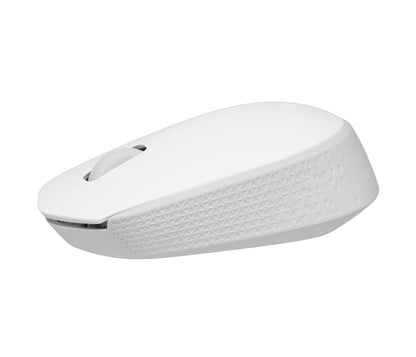 Logitech M170 Wireless Mouse Ambidextrous Off-white - Ratón - diestro y zurdo - óptico - 3 botones - inalámbrico - 2.4 GHz - receptor inalámbrico USB - blanco hueso Guatemala