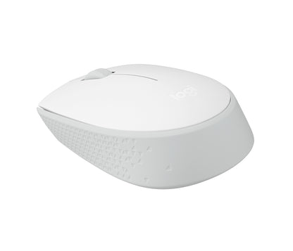 Logitech M170 Wireless Mouse Ambidextrous Off-white - Ratón - diestro y zurdo - óptico - 3 botones - inalámbrico - 2.4 GHz - receptor inalámbrico USB - blanco hueso Guatemala