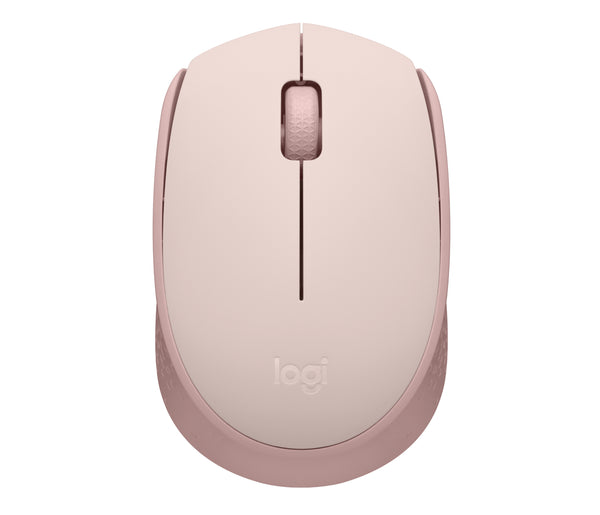 Logitech M170 Wireless Mouse Ambidextrous Rose - Ratón - diestro y zurdo - óptico - 3 botones - inalámbrico - 2.4 GHz - receptor inalámbrico USB - rosa Guatemala