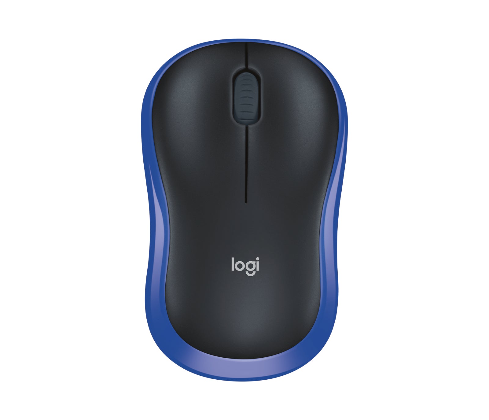 Logitech M185 - Ratón - diestro y zurdo - óptico - inalámbrico - 2.4 GHz - receptor inalámbrico USB - azul Guatemala