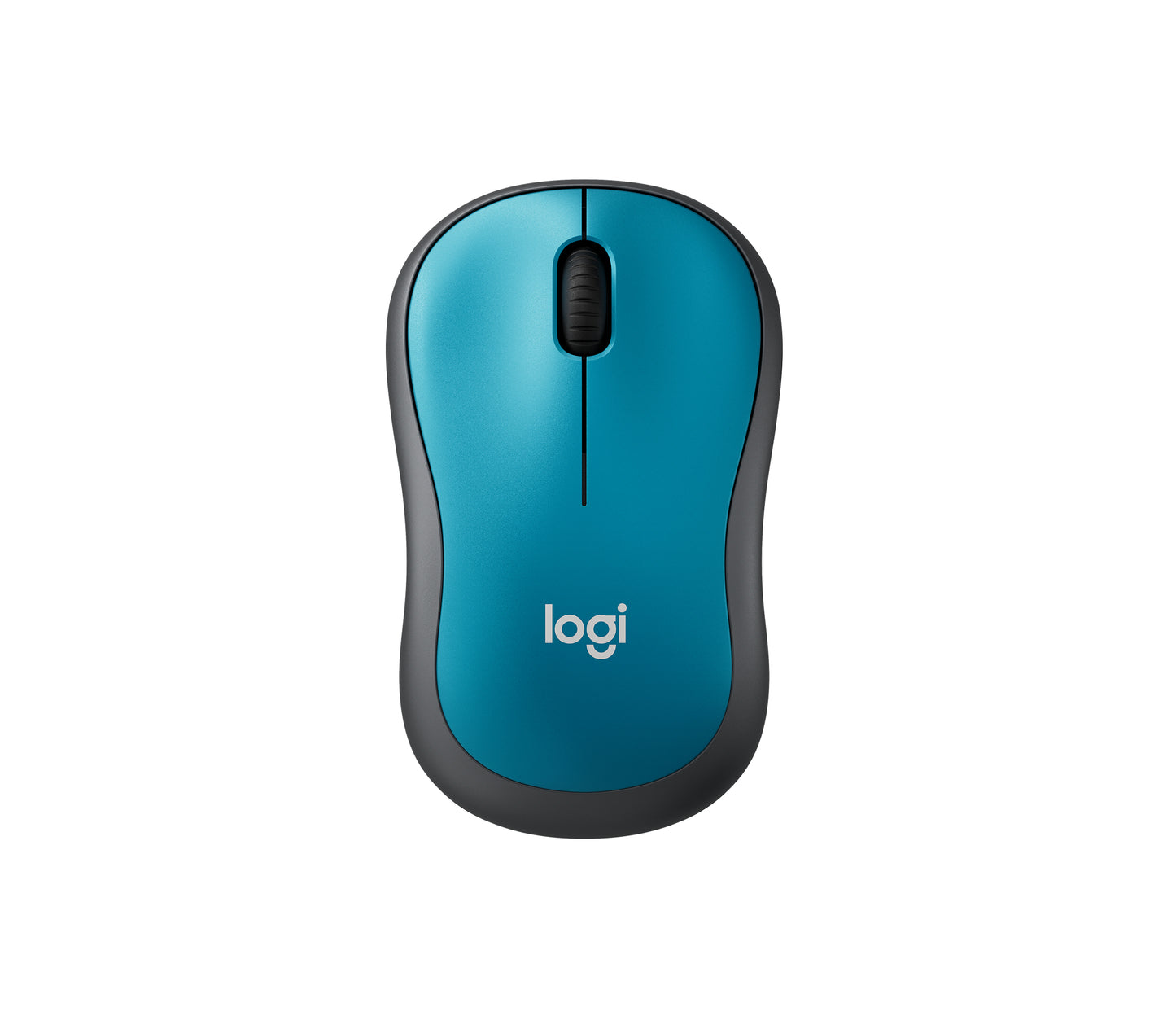 Logitech M185 - Ratón - diestro y zurdo - óptico - inalámbrico - 2.4 GHz - receptor inalámbrico USB - azul Guatemala